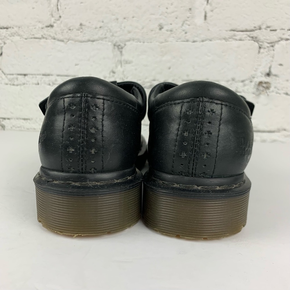 Dr. Martens Black Leather Flats - Picture 8 of 12